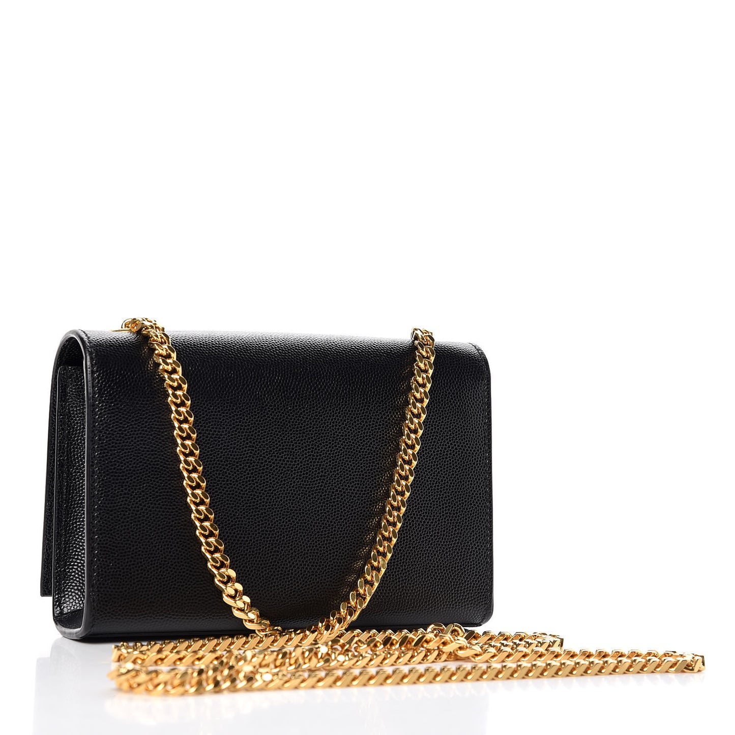 Grain De Poudre Small Monogram Kate Satchel Black