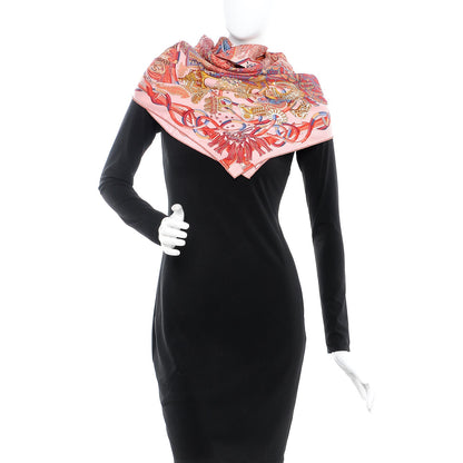 Hermes Silk Au Fil Du Carre Scarf 90 2 of 5