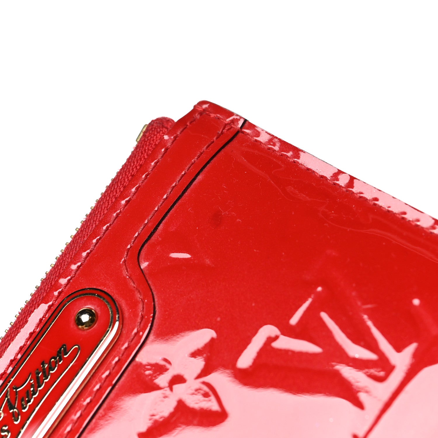 Louis Vuitton Vernis Key Pouch Pomme D'Amour 8 of 8