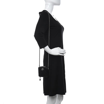 Chanel Patent Quilted Clutch With Chain Black 2 of 11