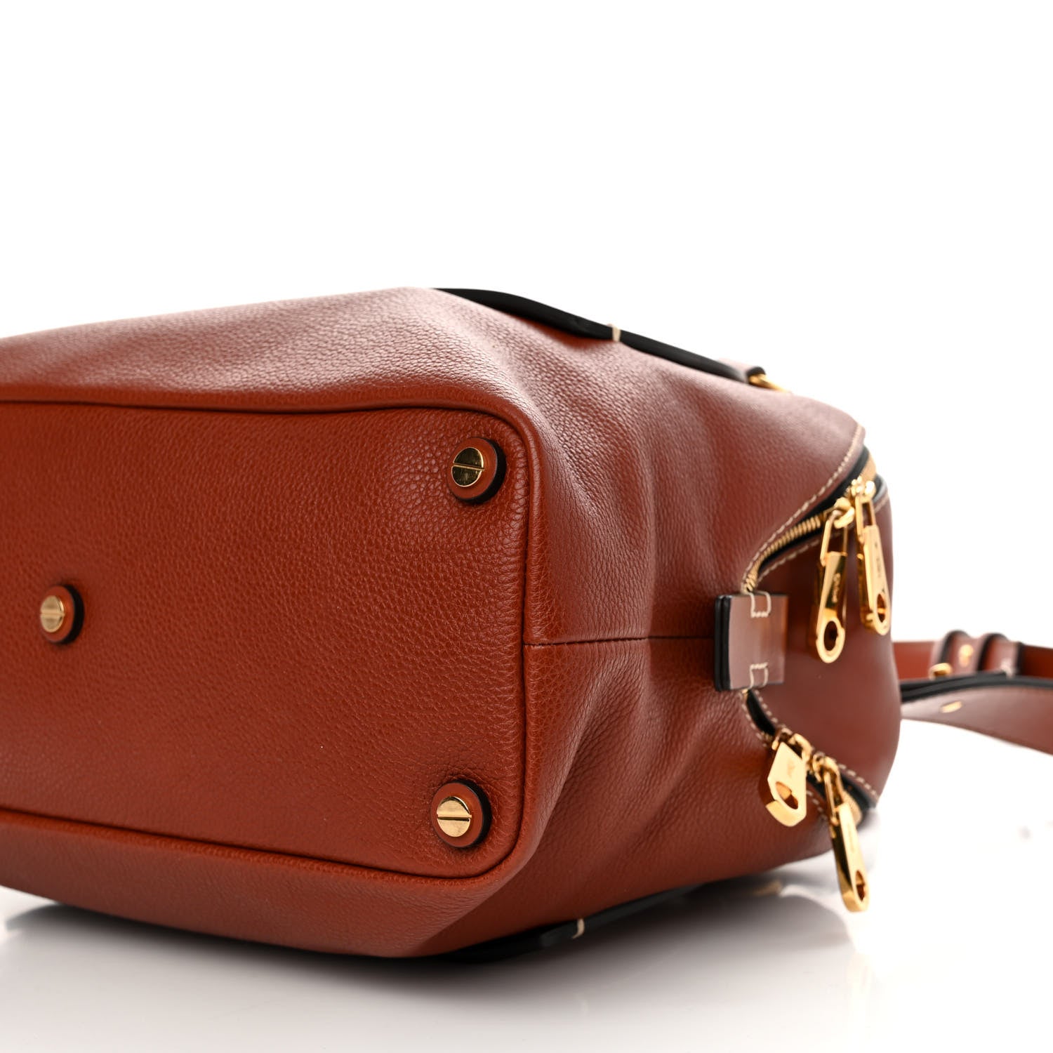 Chloe Calfskin Medium Daria Sepia Brown 10 of 10