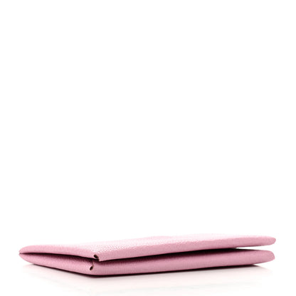 Hermes Chevre Mysore Calvi Duo Card Case Mauve Sylvestre 4 of 6