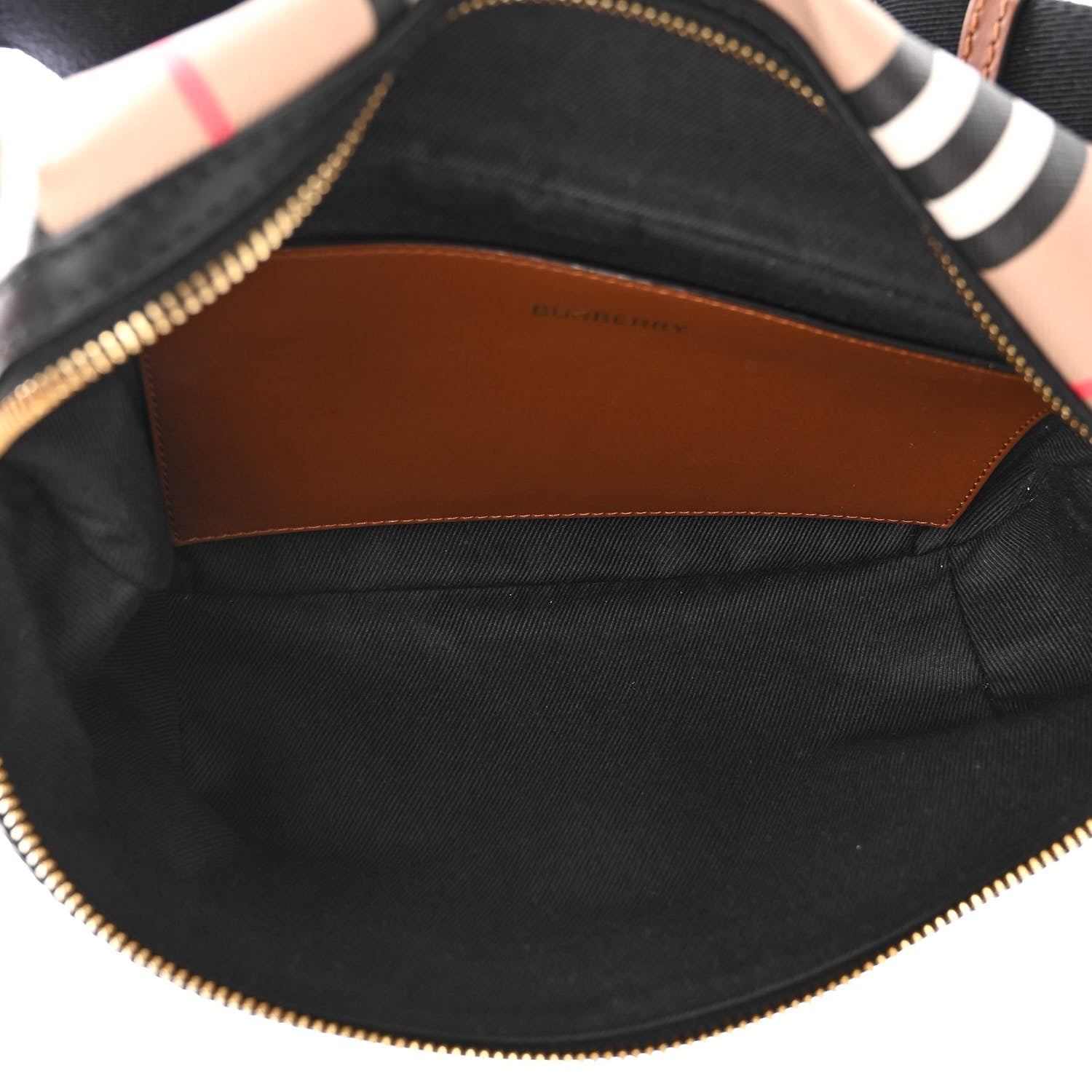 Burberry E-Canvas Icon Stripe Sonny Bum Bag Archive Beige 5 of 12