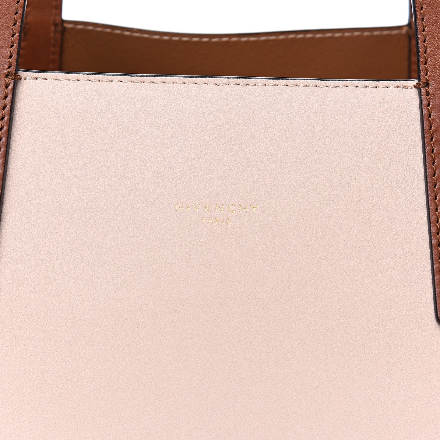 Calfskin Medium GV Shopper Tote Powder