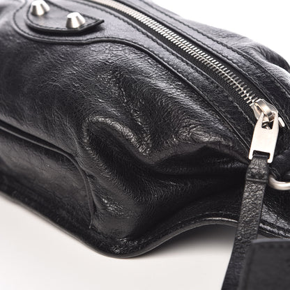 Balenciaga Lambskin Classic Hardware Neo Lift Hip Bag Black 7 of 10