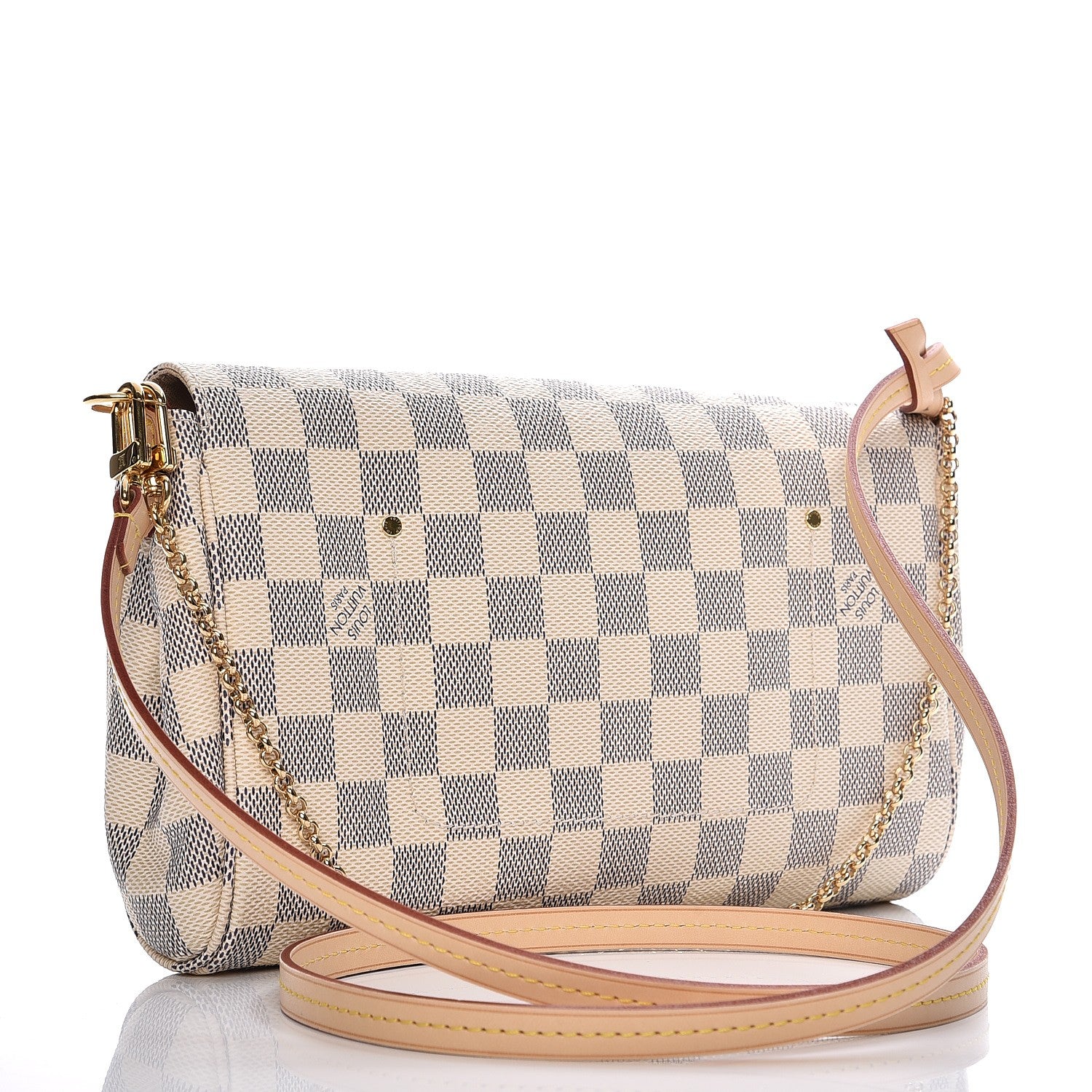 Louis Vuitton Damier Azur Favorite MM 4 of 9