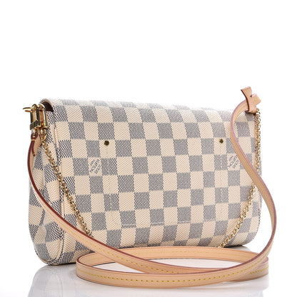 Louis Vuitton Damier Azur Favorite MM 4 of 9
