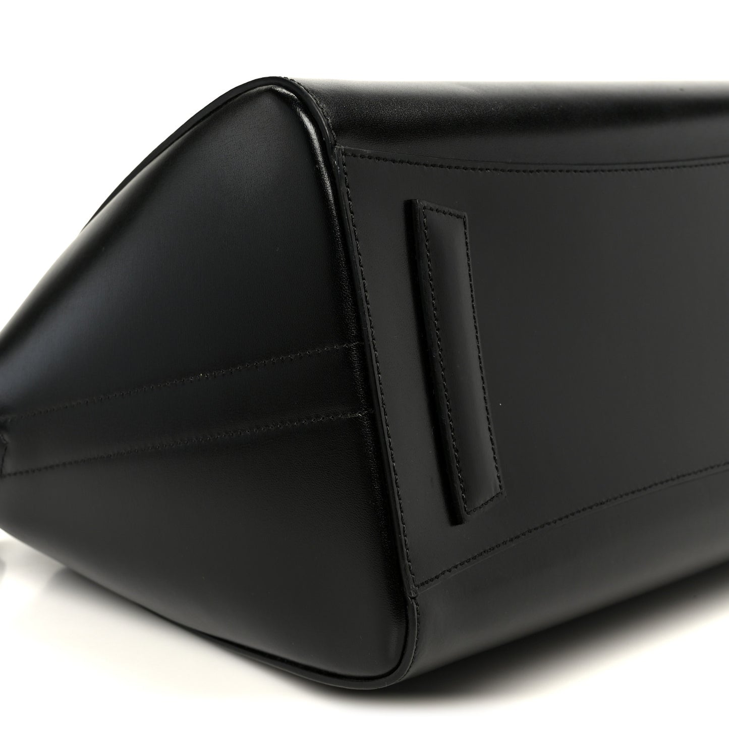 Shiny Lord Calfskin Medium Antigona Black