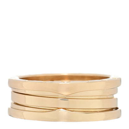 Bulgari 18K Yellow Gold B.Zero1 Three-Band Ring 61 9.5 3 of 6