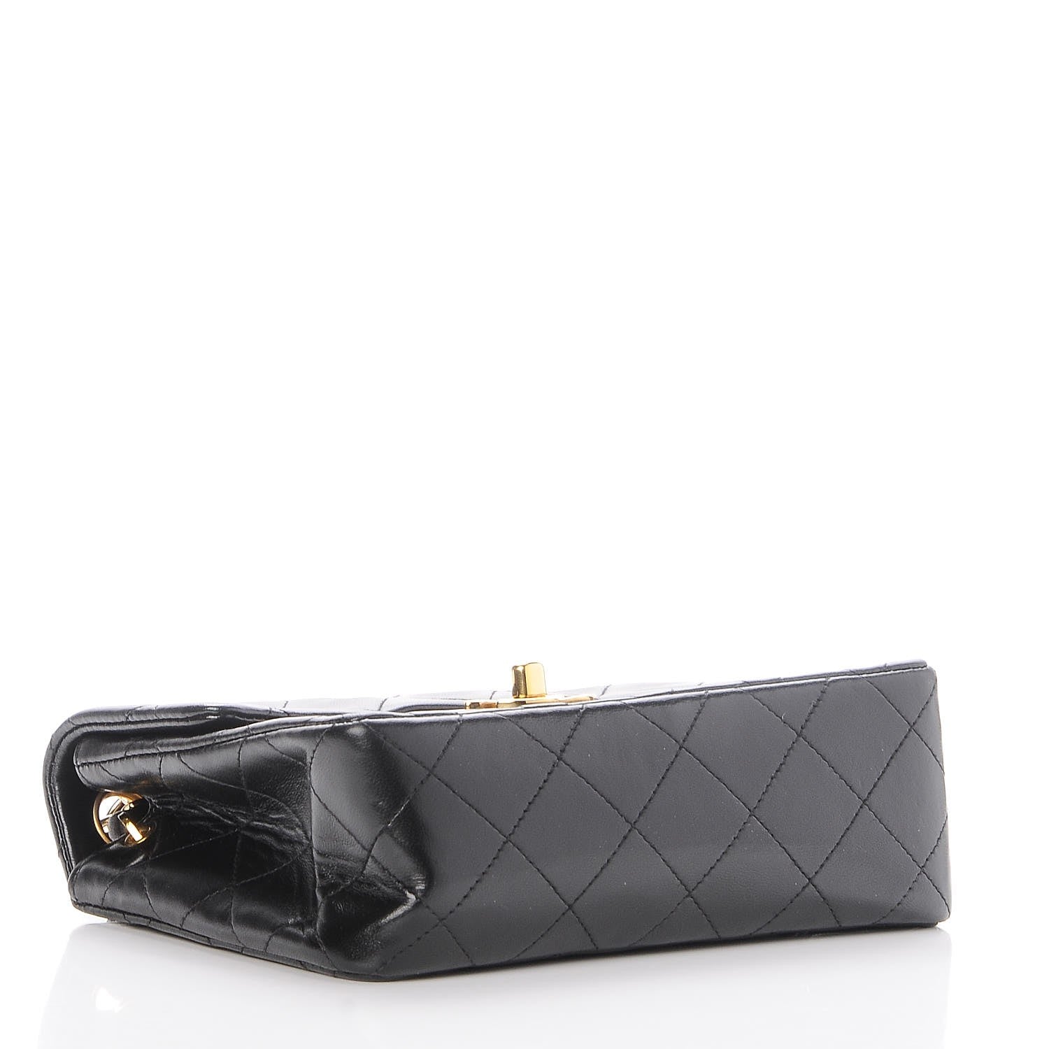 Chanel Lambskin Quilted Mini Square Flap Black 4 of 8