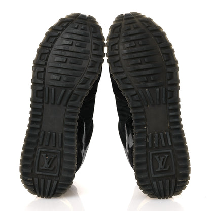 Louis Vuitton Suede Monogram Run Away Sneakers 36.5 Black 7 of 14