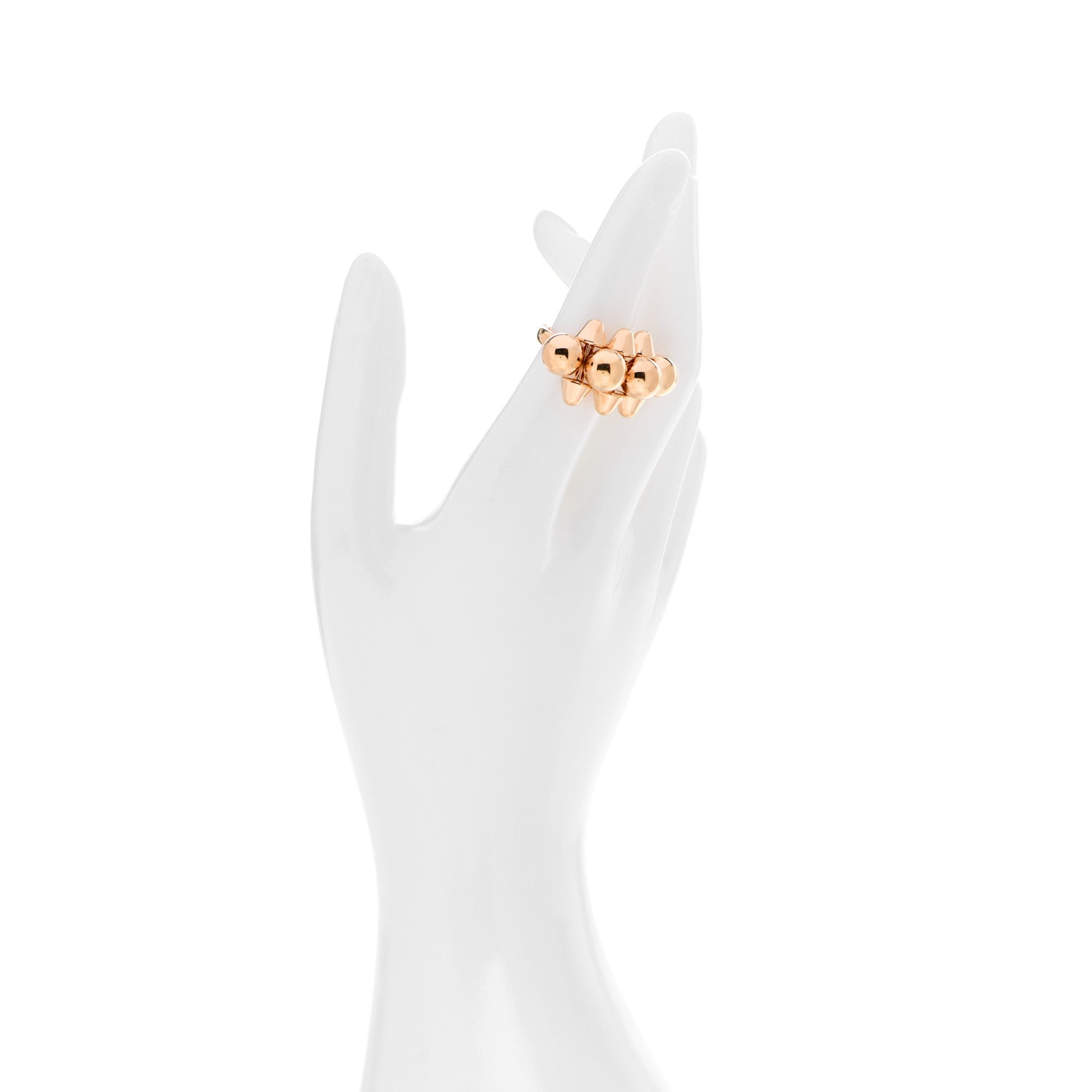 Cartier 18K Pink Gold XL Clash De Cartier Ring 51 5.75 2 of 6
