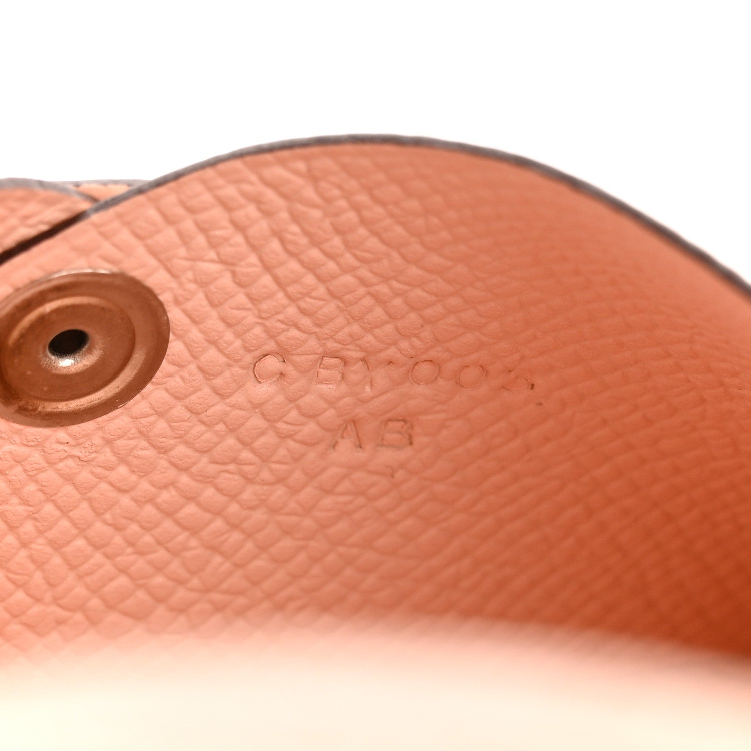 Hermes Epsom Calvi Card Case Rose Eglantine 7 of 10