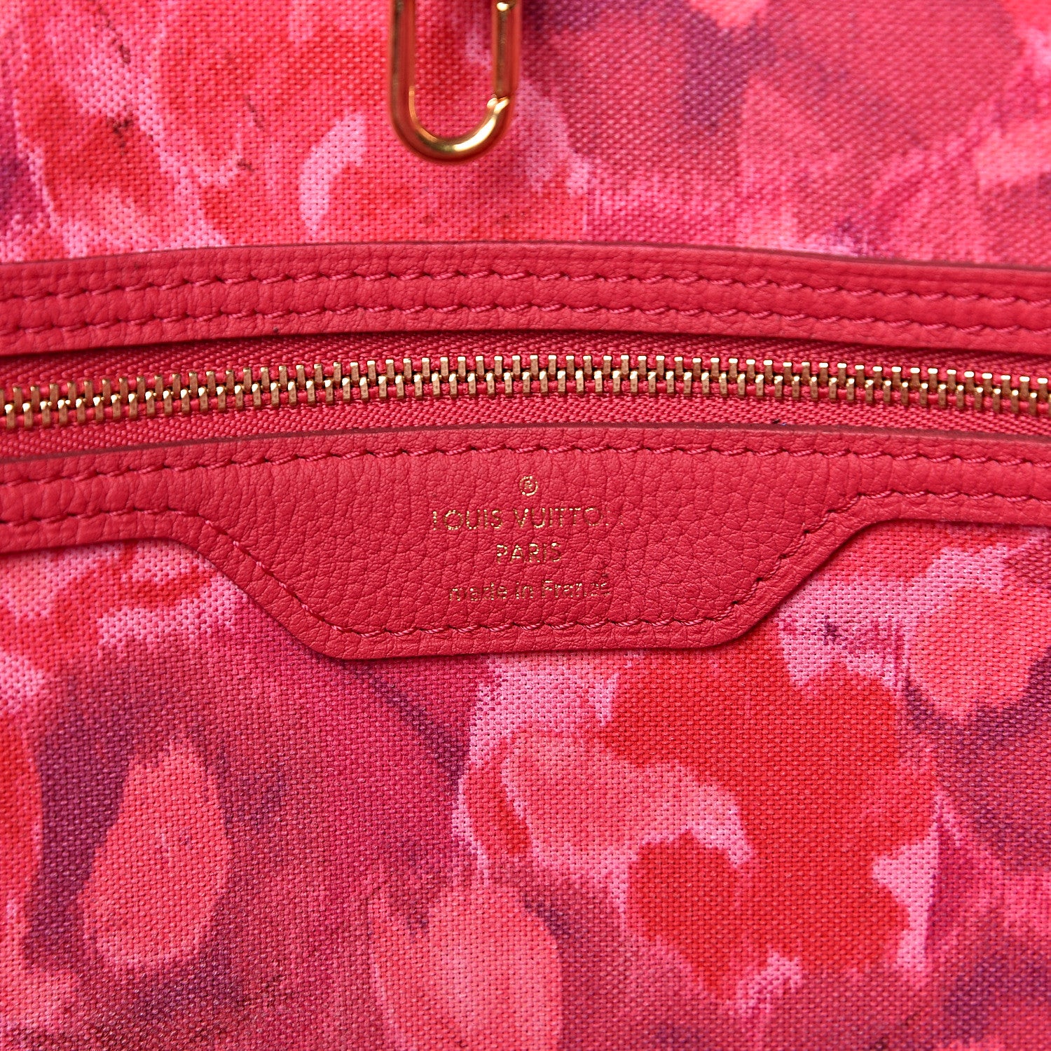 Louis Vuitton Monogram Articles de Voyage Ikat Neverfull GM Rose Indien 6 of 11