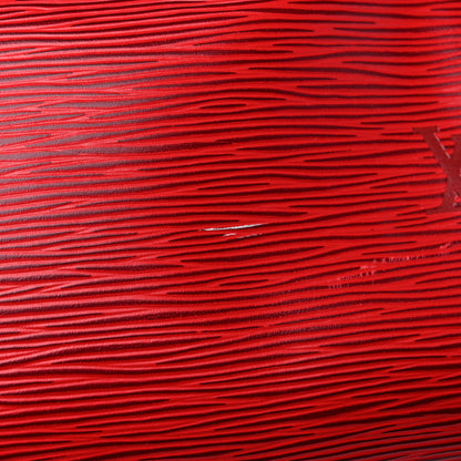 Louis Vuitton Epi Keepall 55 Castillan Red 12 of 16