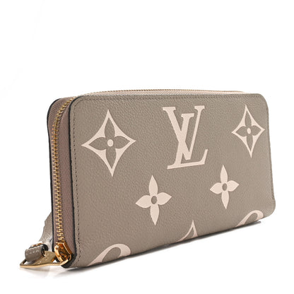Louis Vuitton Empreinte Monogram Giant Zippy Wallet Tourterelle Creme 3 of 11