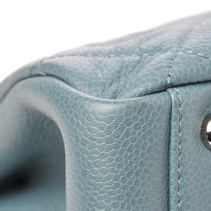 Chanel Caviar Quilted Timeless CC Tote Blue 10 of 14