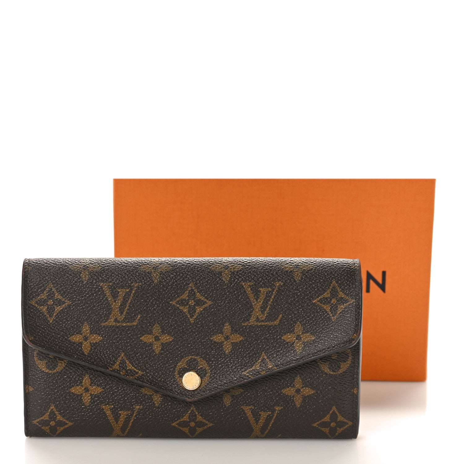 Louis Vuitton Monogram Sarah Wallet NM Rose Ballerine 12 of 12