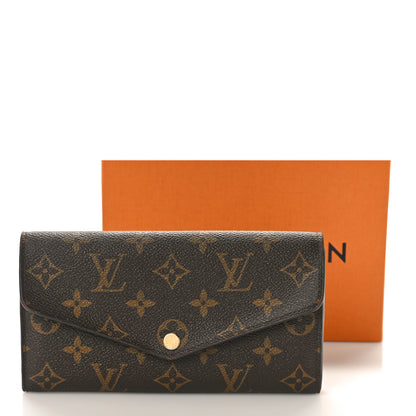 Louis Vuitton Monogram Sarah Wallet NM Rose Ballerine 12 of 12