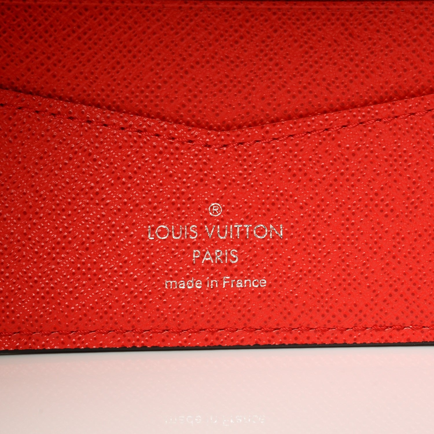 Louis Vuitton X SUPREME Epi Slender Wallet Red 6 of 8