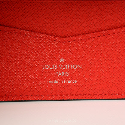Louis Vuitton X SUPREME Epi Slender Wallet Red 6 of 8
