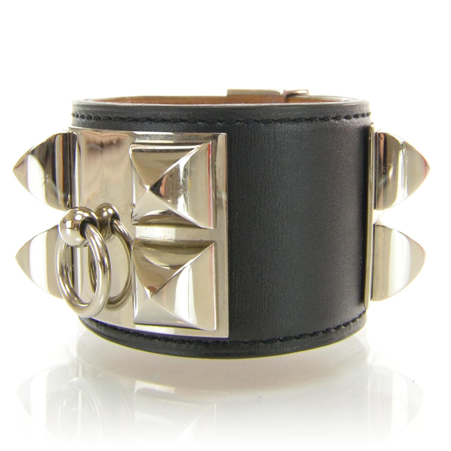 Hermes Chamonix Collier de Chien CDC Bracelet Black 4 of 6