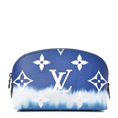 Louis Vuitton Monogram Giant Escale Cosmetic Pouch Blue 1 of 5