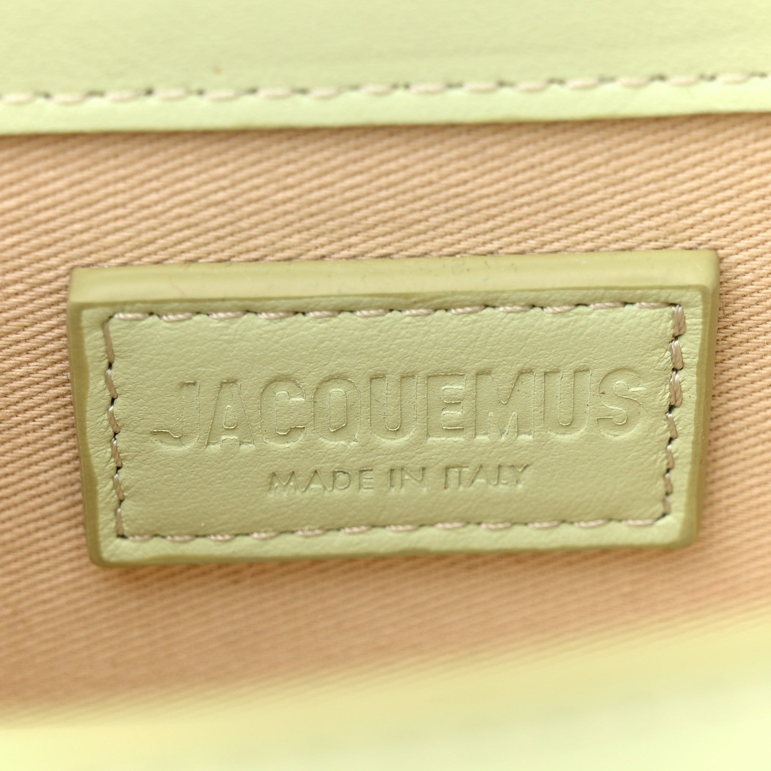 Jacquemus Smooth Calfskin Le Bambino Light Green 6 of 15
