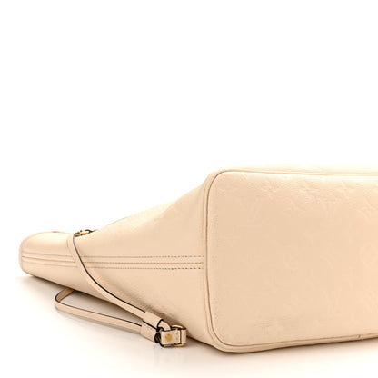 Louis Vuitton Empreinte Monogram Giant Neverfull MM Cream 9 of 11