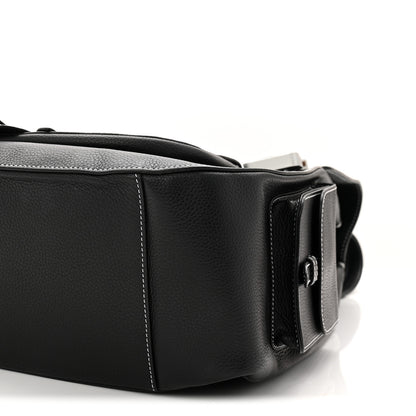 Christian Dior Grained Calfskin Maxi Gallop Backpack Black 10 of 10