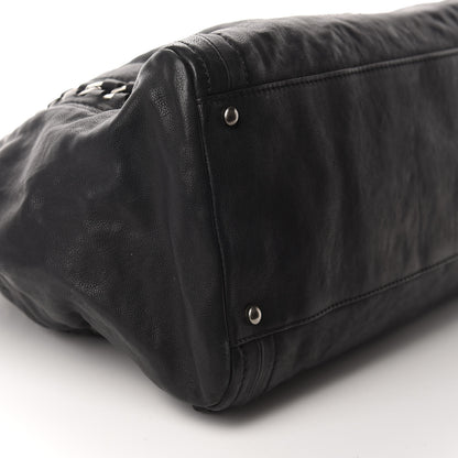 Chanel Calfskin East West Modern Chain Tote Black 6 of 9