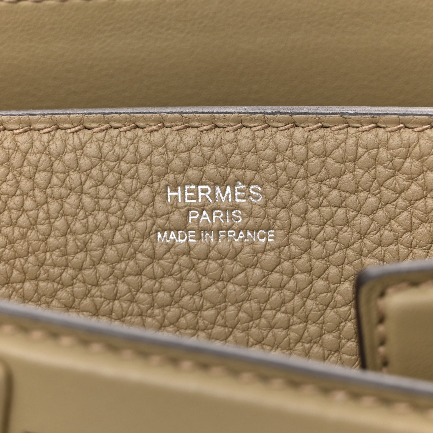 Hermes Togo Swift Medor Bag Beige Marfa 6 of 11
