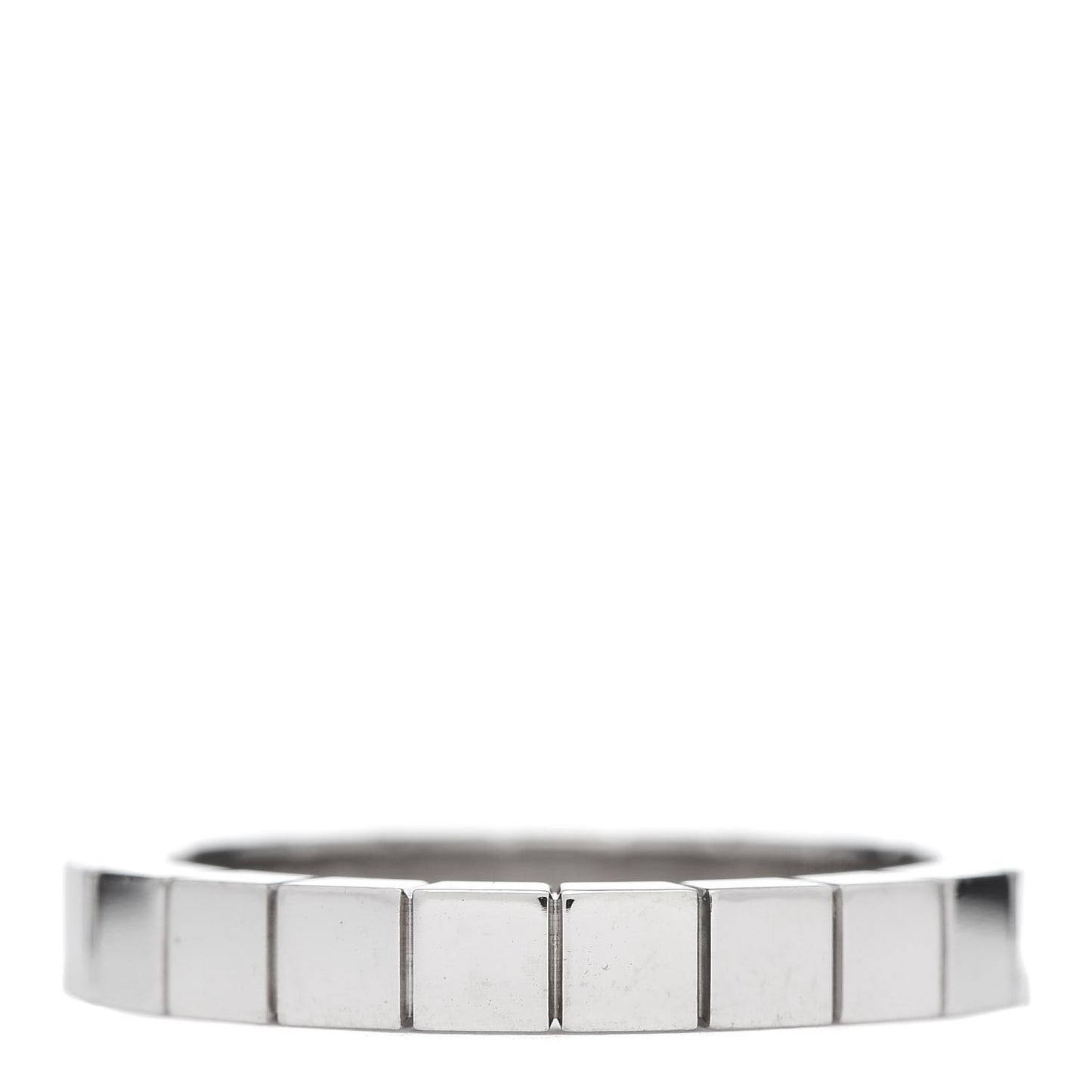 18K White Gold Lanieres Ring 53 6.5