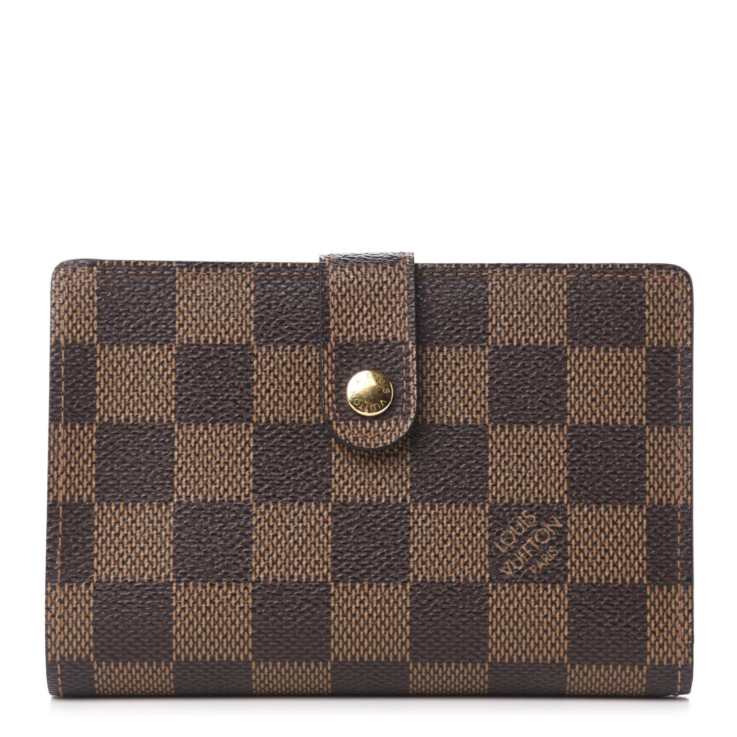 Louis Vuitton Damier Ebene French Purse Wallet 1 of 6