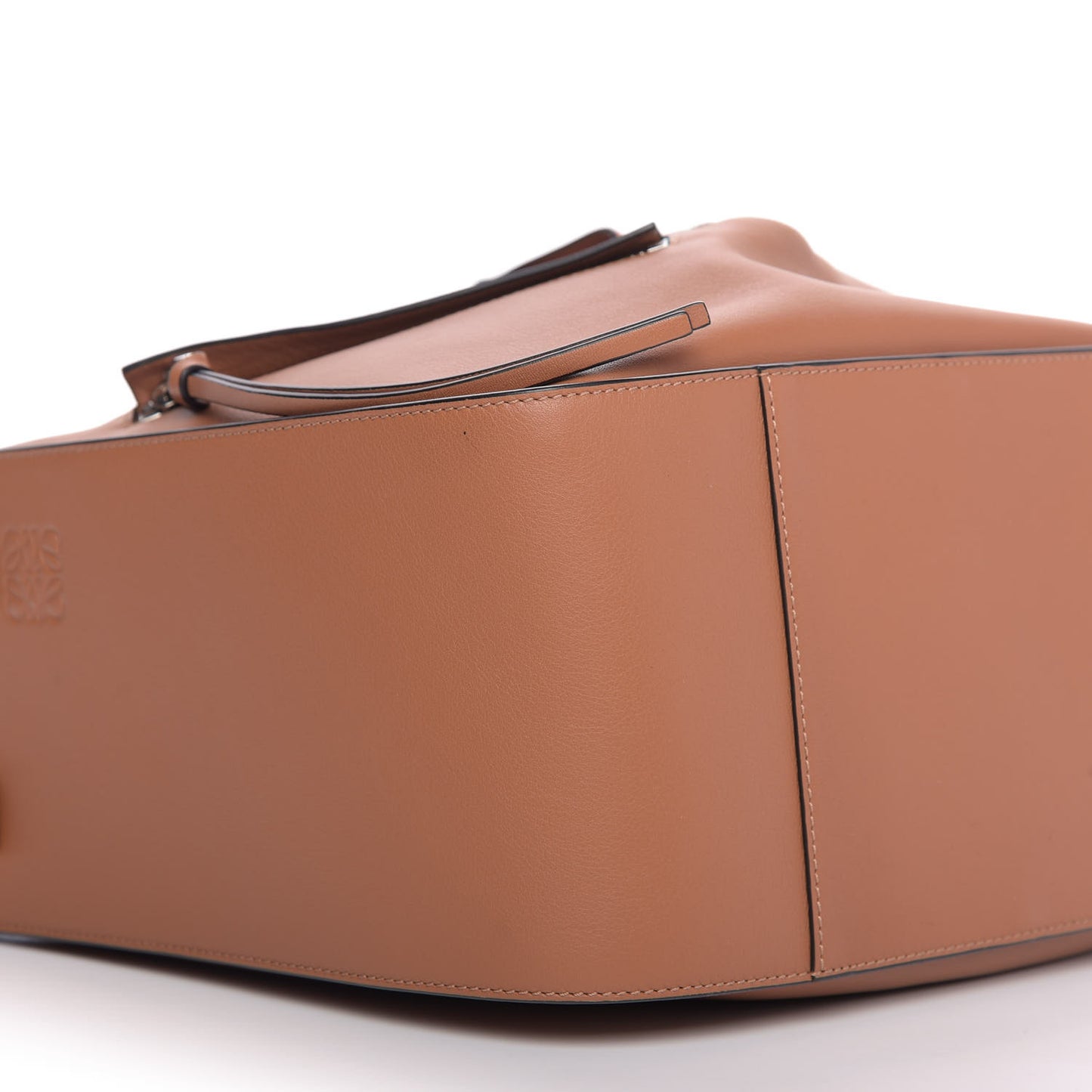 Calfskin Small Hammock Shoulder Bag Tan
