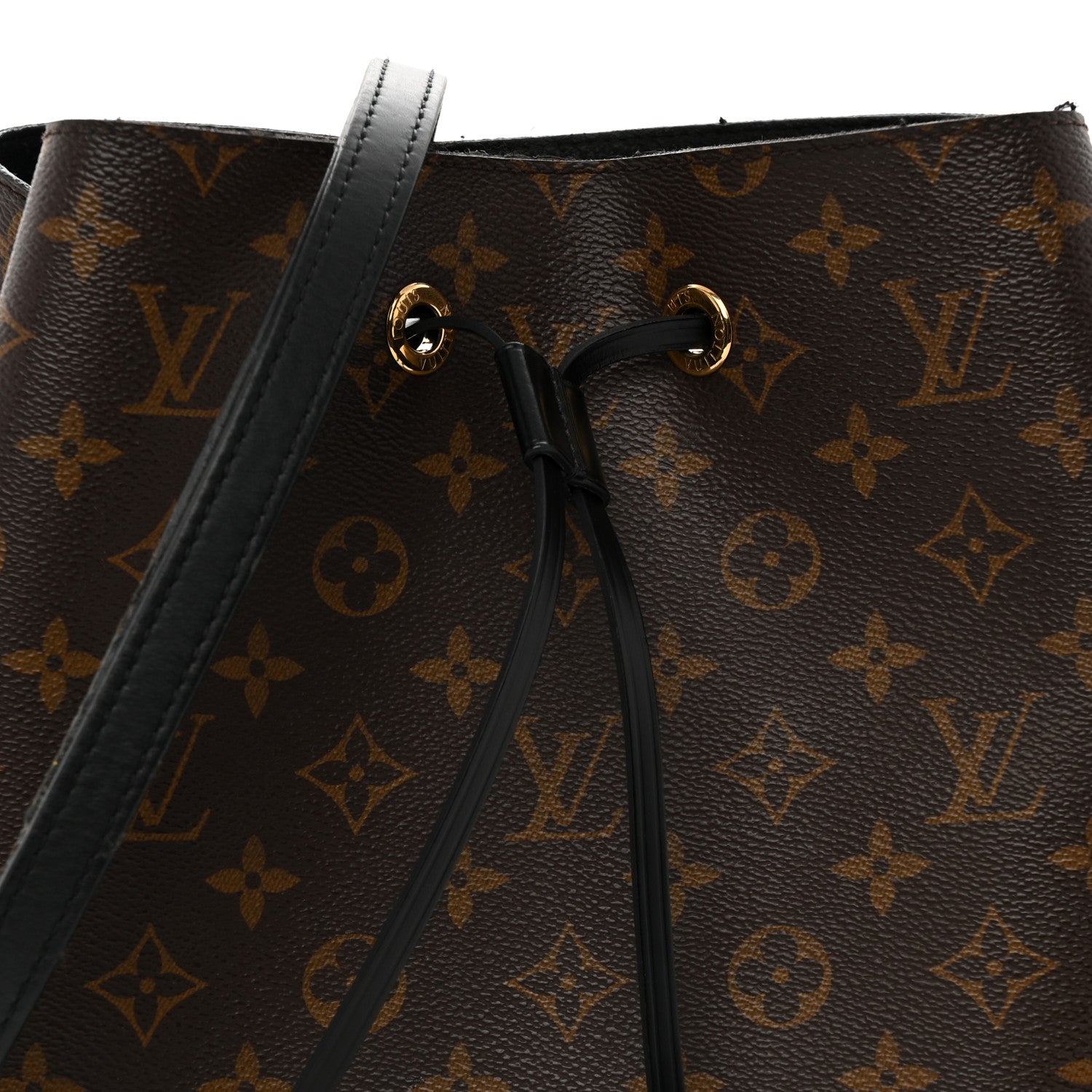 Louis Vuitton Monogram Neonoe MM Black 8 of 15