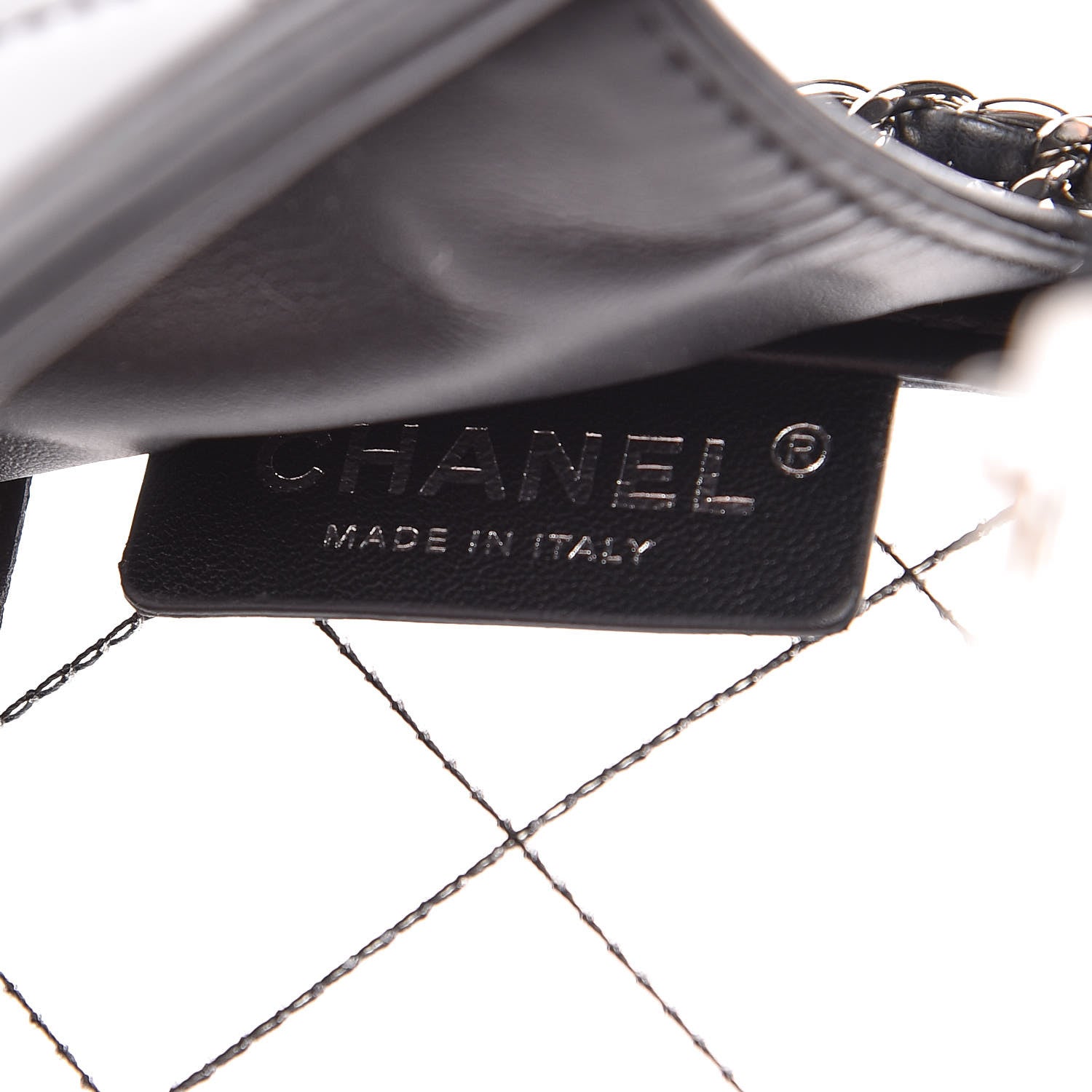 Chanel PVC Lambskin Quilted Mini Beauty Lock Flap Black 6 of 10