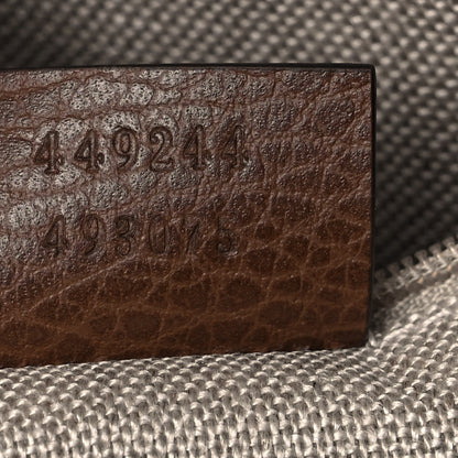 Gucci Monogram Large Bree Hobo Beige Tabacco 7 of 11