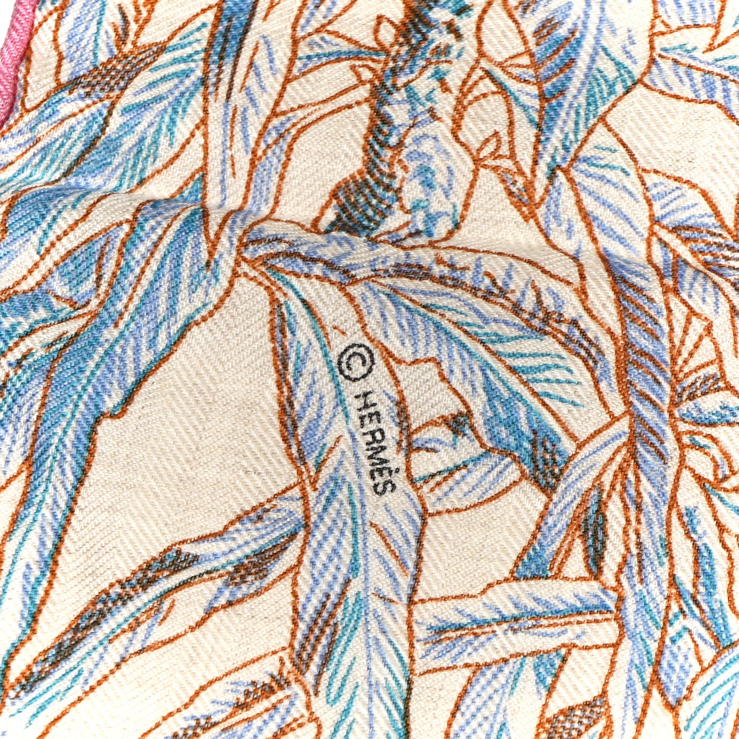 Cashmere Silk All'Orto Botanico di Palermo Rose Naturel Bleu