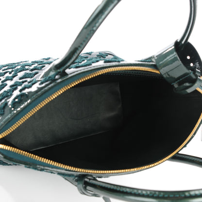 Louis Vuitton Patent Lambskin Fascination Lockit Vert Fonce 5 of 7