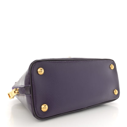 Prada Saffiano Vernice Small Promenade Tote Viola 4 of 11