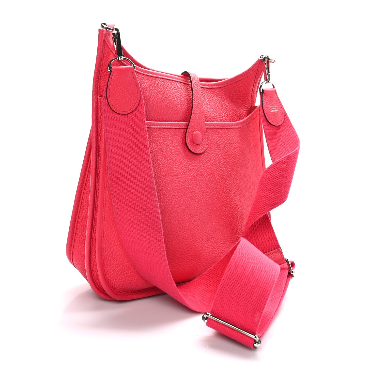 Hermes Taurillon Clemence Evelyne III PM Rose Extreme 3 of 10