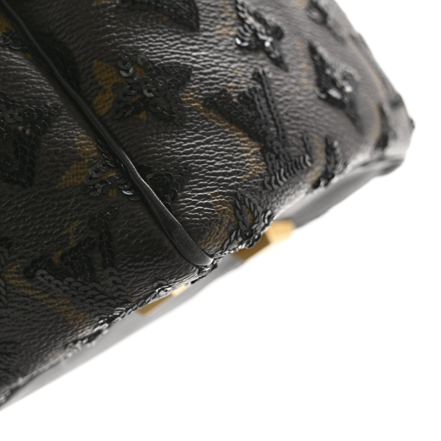 Monogram Sequins Eclipse Speedy 28 Black