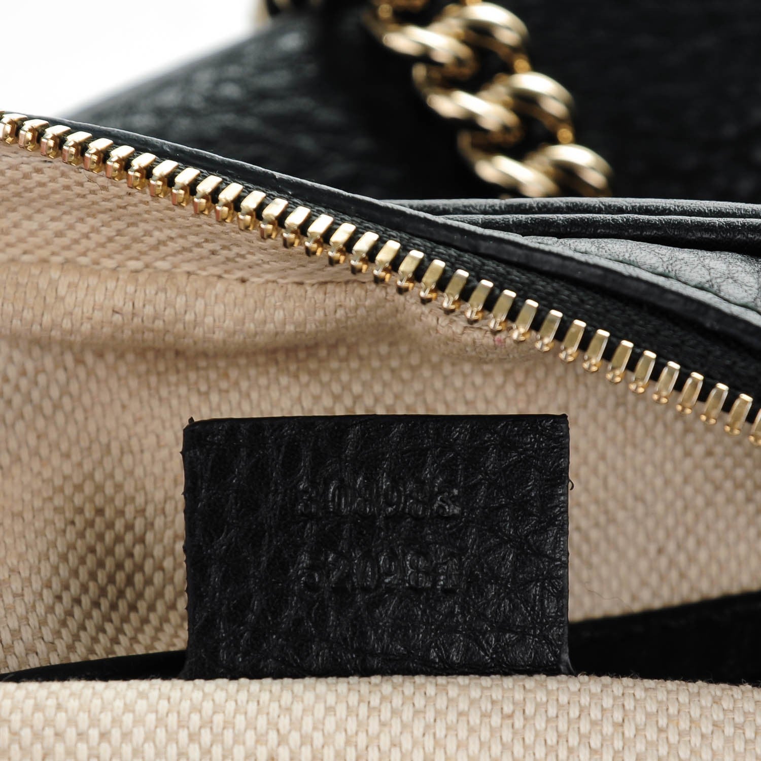 Gucci Pebbled Calfskin Small Soho Bowler Black 7 of 7