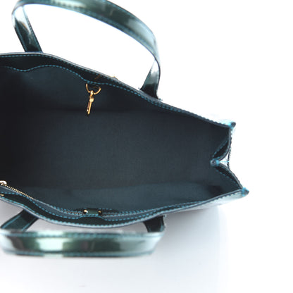 Louis Vuitton Vernis Wilshire PM Blue Nuit 4 of 12