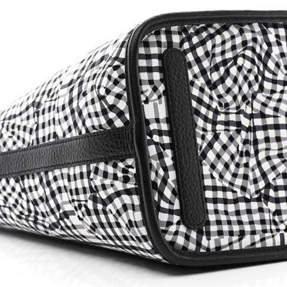 MCM Visetos Medium Liz Reversible Shopper Tote Black 14 of 16