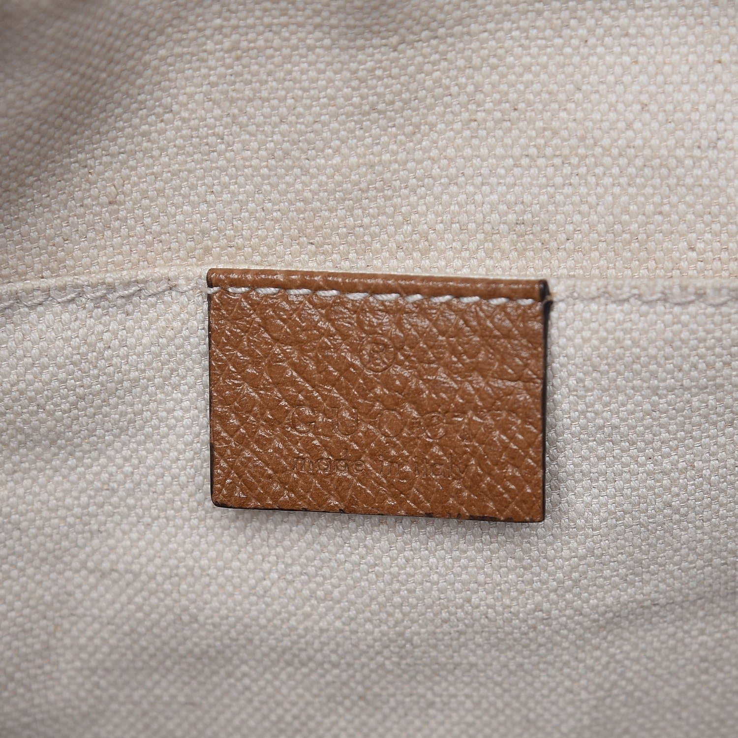 Gucci Monogram Mini Bree Messenger Bag Beige Tabacco 6 of 8