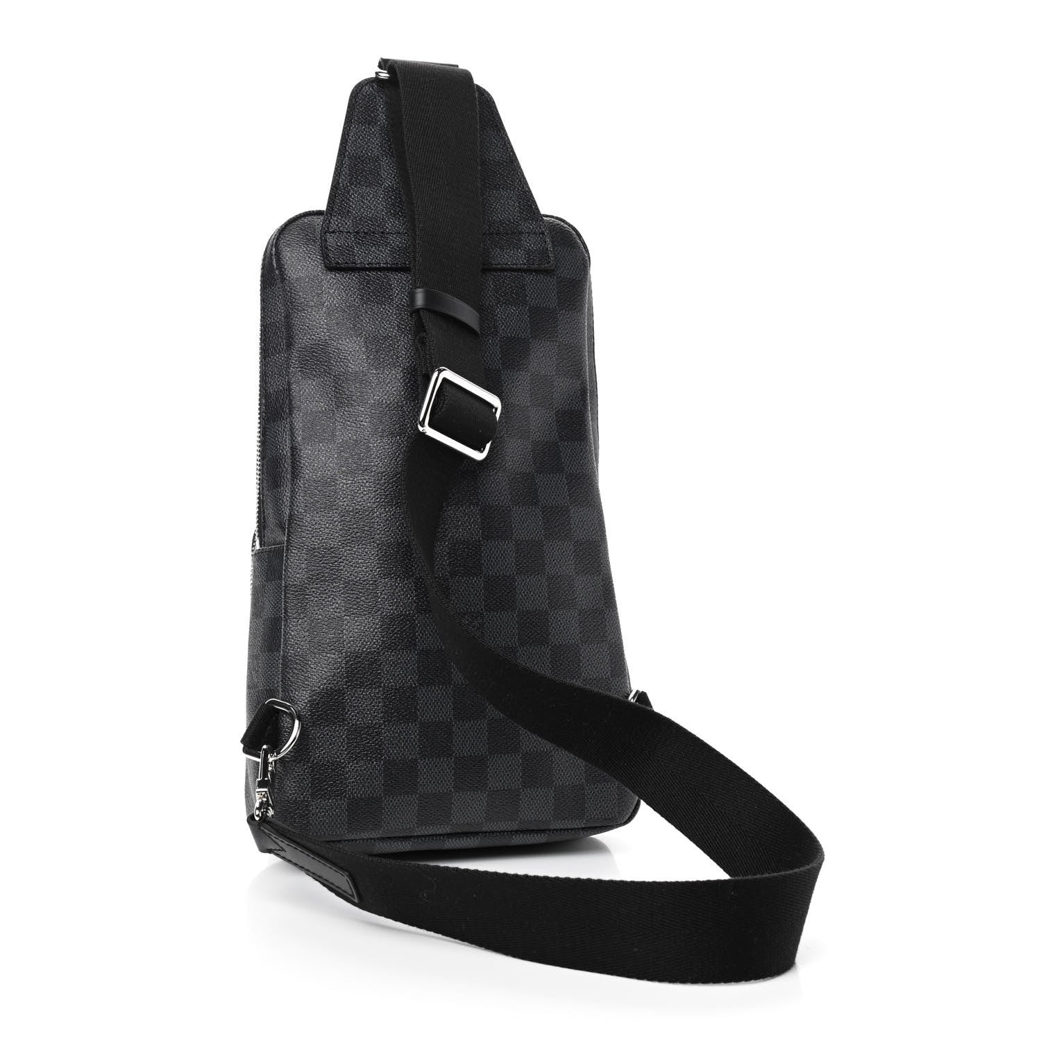 Louis Vuitton Damier Graphite World Map Avenue Sling Backpack 3 of 9
