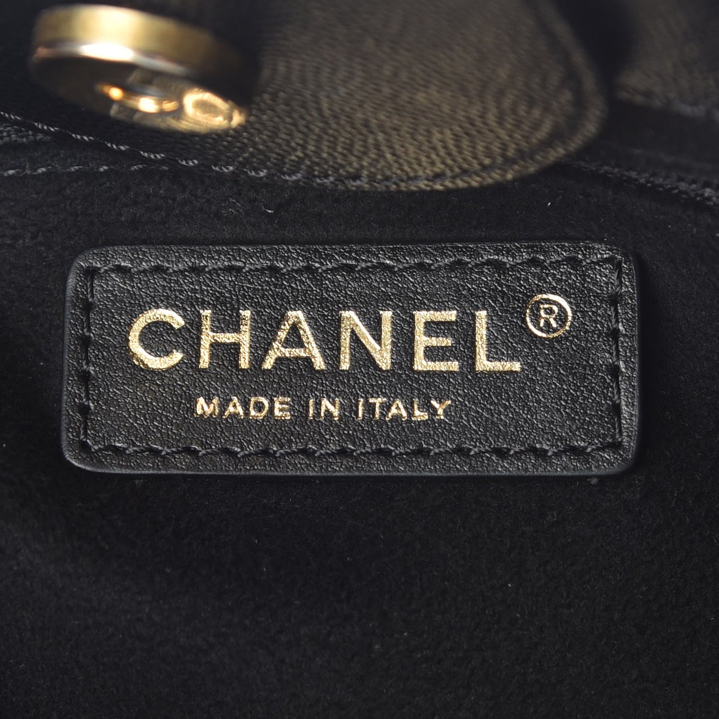 Caviar Small Studded Deauville Tote Black