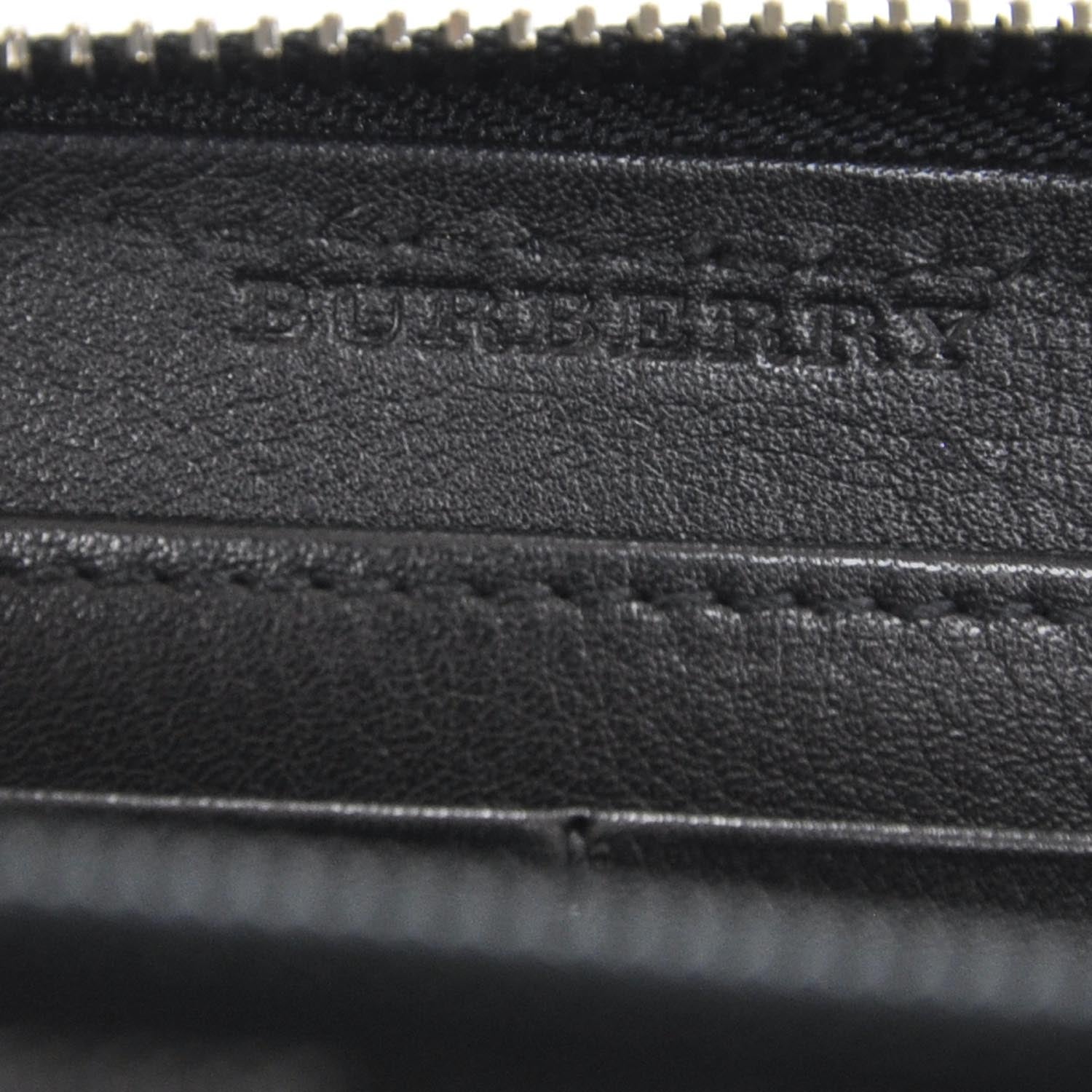 Burberry Patent Leather Knot Wallet Black 7 of 8